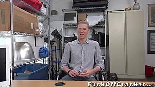 Scene#3 for video: A pretty white guy gets his ass fucked by a big bl...