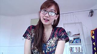 Scene#2 for video: Big tits Asian teen talks fast and cute