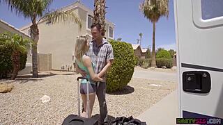Scene#3 for video: Angel Smalls has a rough ride on the highway with ...