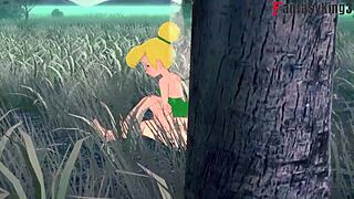 Scene#20 for video: Blonde cosplayer Tinker Bell engages in sexual act...
